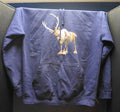 Frozen Disney Sven Reindeer Dark Blue Hoodie L