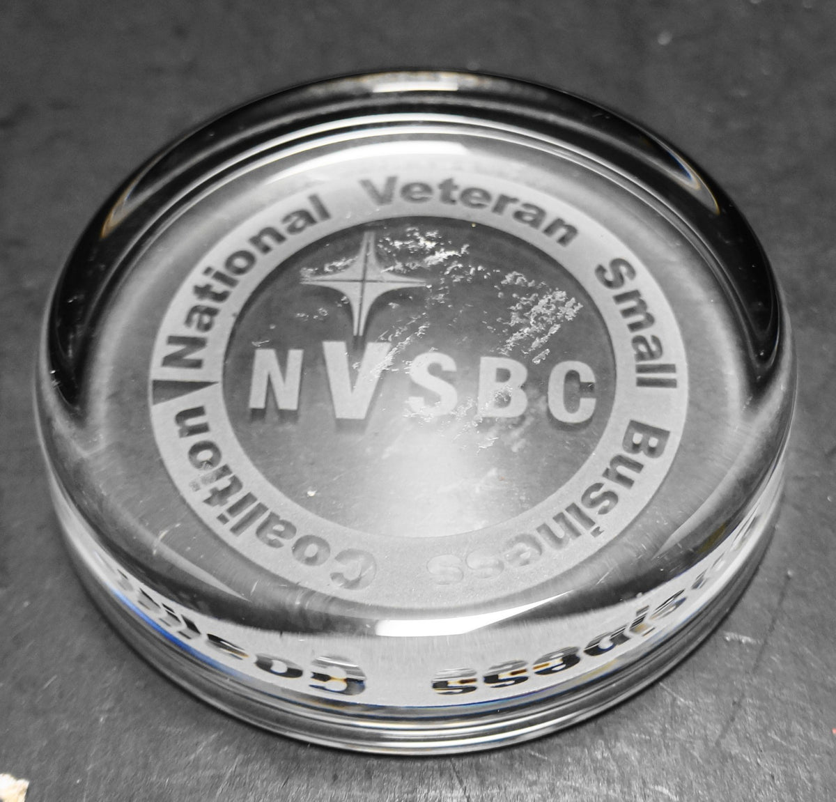 National Veteran Small Business Coalition NVSBC Paperweight