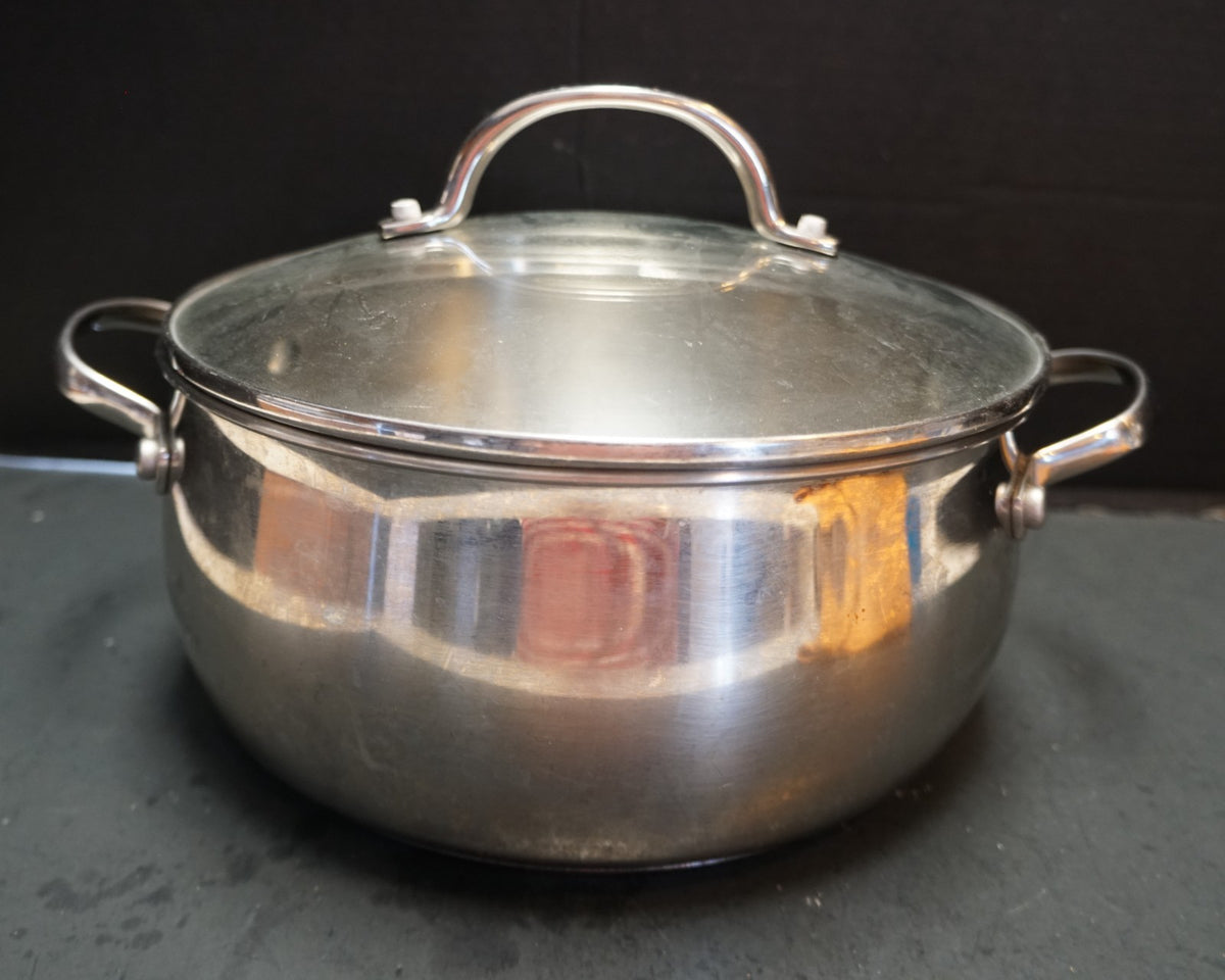 SOLD! Vintage Cook's JC Penney Stainless 18/10 5 Qt Stock Pot