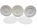 Wedgwood Patrician Cream Embossed Salad Plates Set of 5