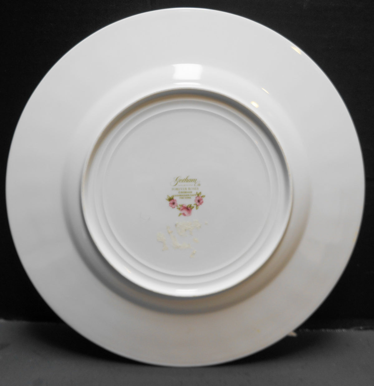 Gorham Forever Roses Dinner Plate 11 IN Porcelain Bone China