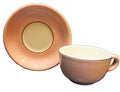 Albert Pick Solid Pink White Cup Saucer Set Restaurant Ware