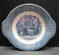 Royal China Currier & Ives Gravy Tab Handle Underplate Only