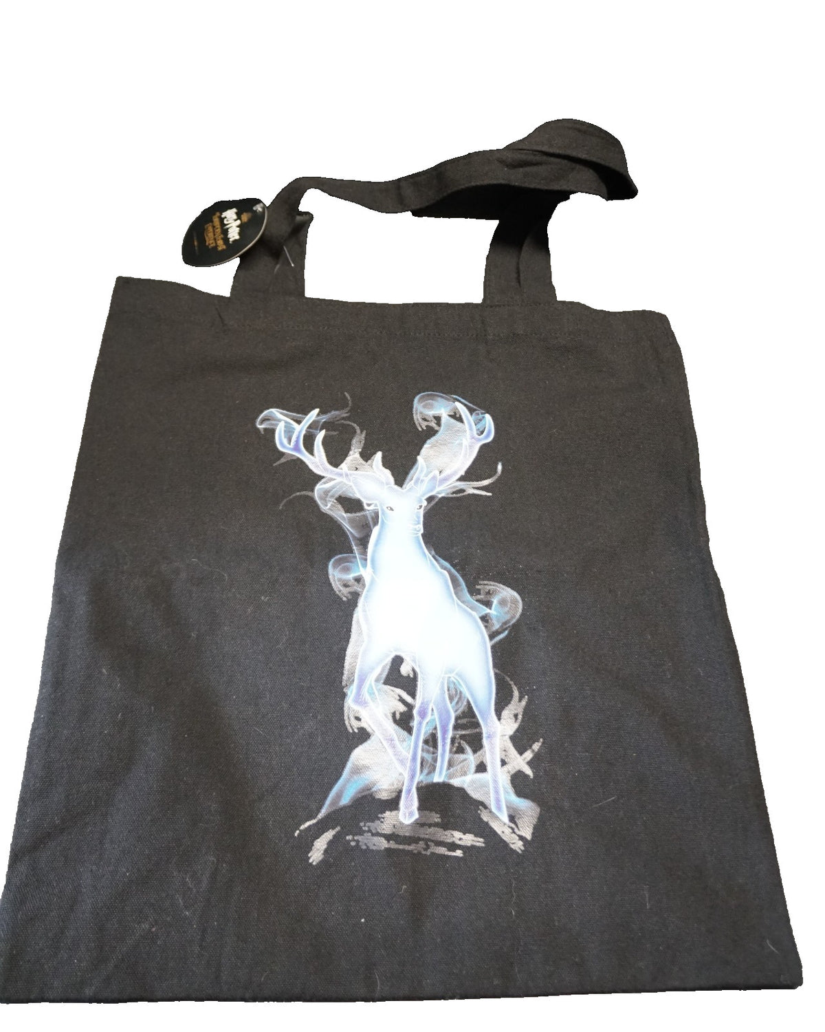 Wizarding World Harry Potter A Forbidden Forest Experience Black Canvas Tote Bag