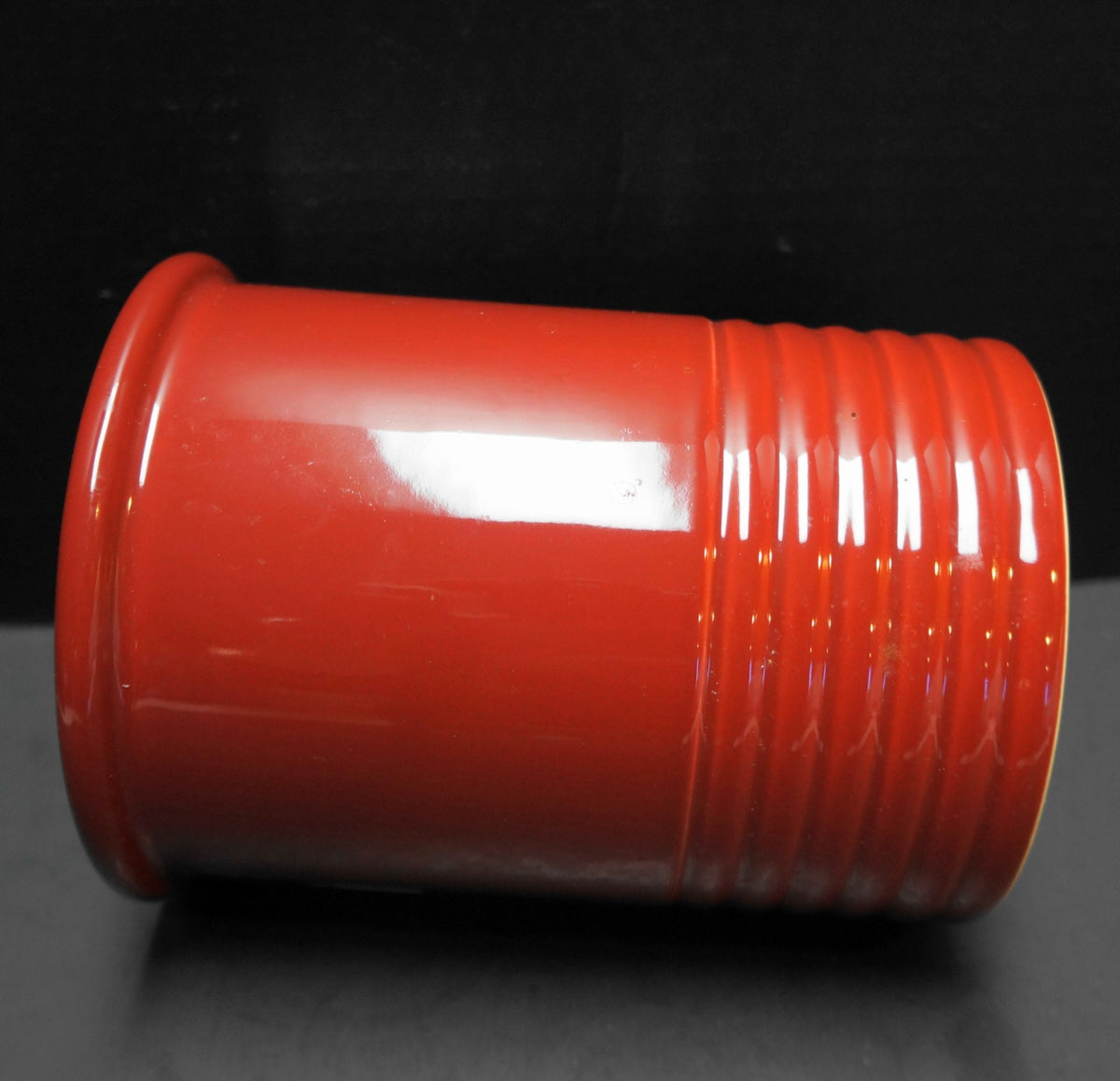 Chantal Dark Red Stoneware Utensil Crock