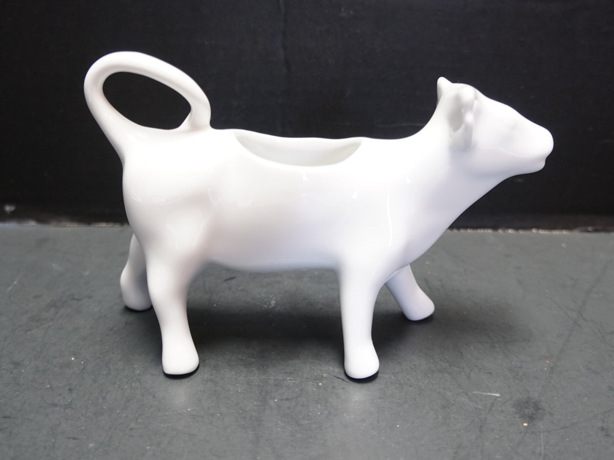 SOLD France Classic Whiteware Williams Sonoma Cow Creamer 3 Oz