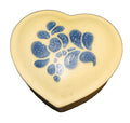 SOLD Pfaltzgraff Folk Art Heart Trinket Box Unsigned
