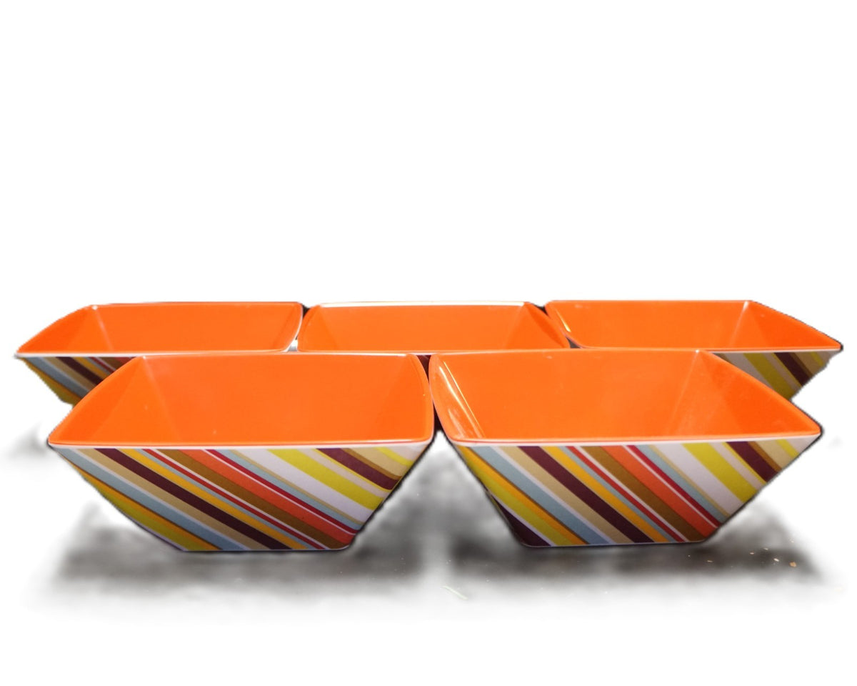 Missoni for Target 2011 Striped Square Cereal Bowls Set of 5