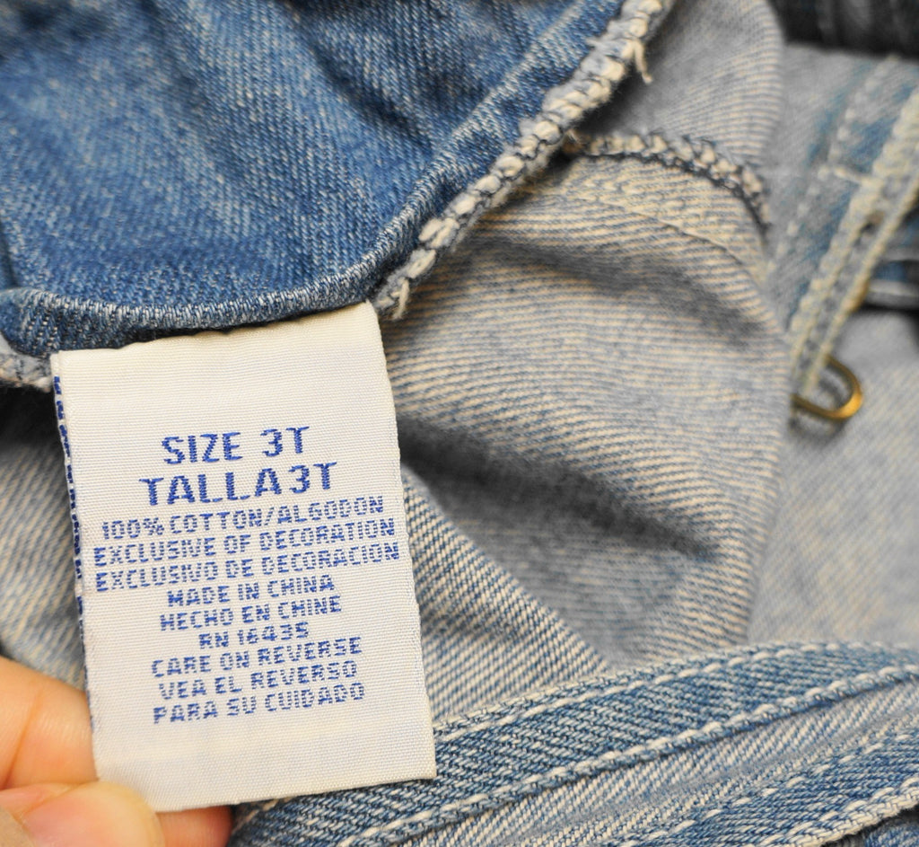 Vintage Bob the Builder 3T Toddler Denim Overalls