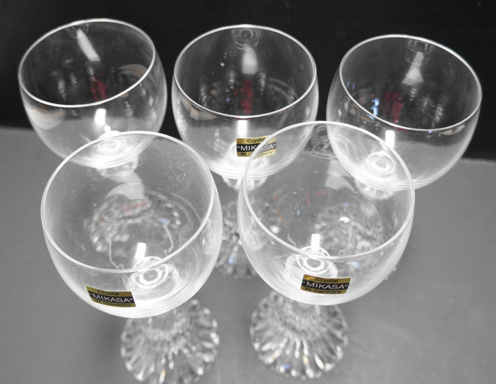 Mikasa The Ritz 6 1/2" Wine Glasses Set of 5
