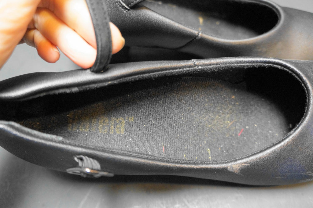 Bloch Broadway Lo Character Shoes Black Size 7.5 A Used