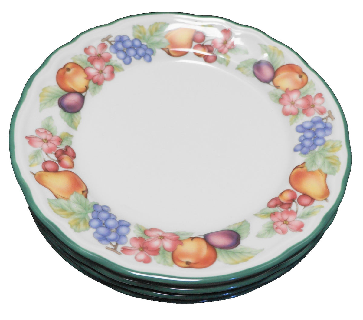 Epoch Market Day Noritake Salad Plates 7 3/4" Set of 4