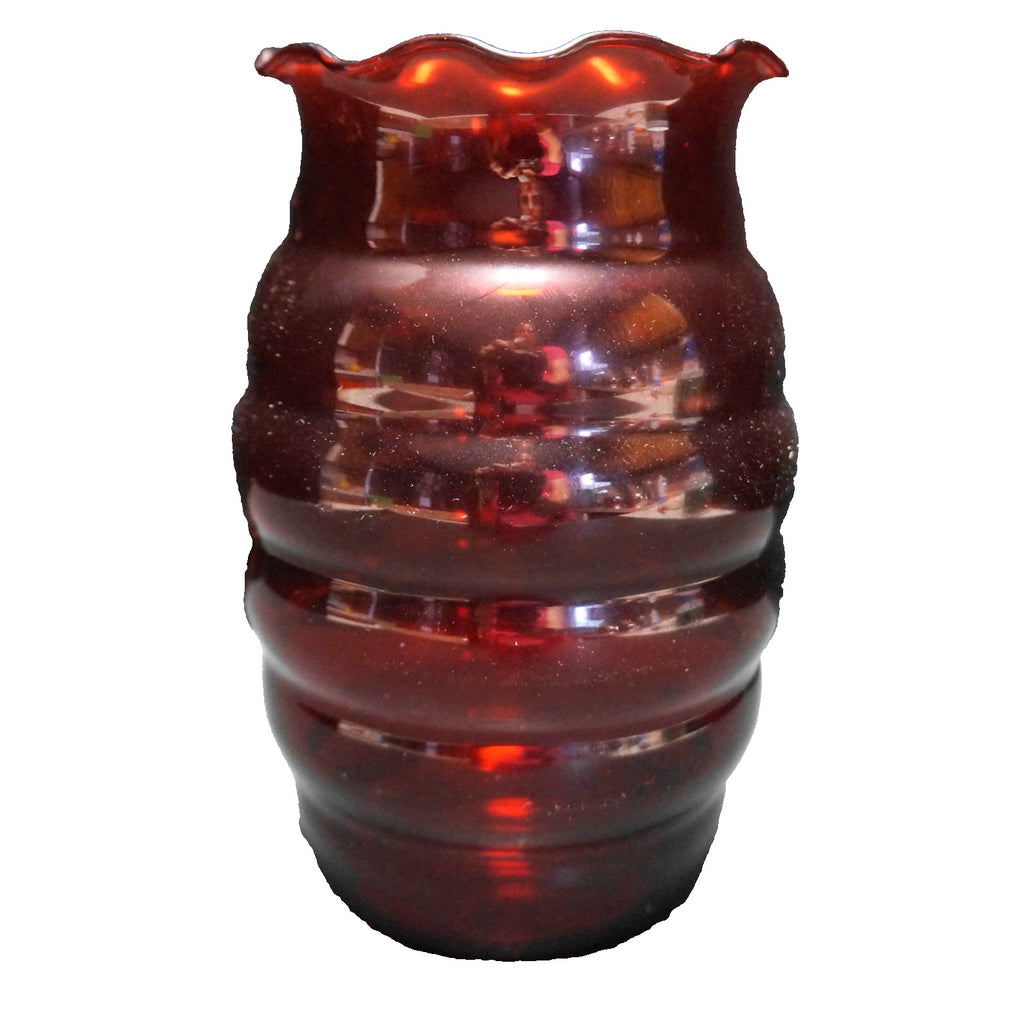 Anchor Hocking Royal Ruby Beehive Vase