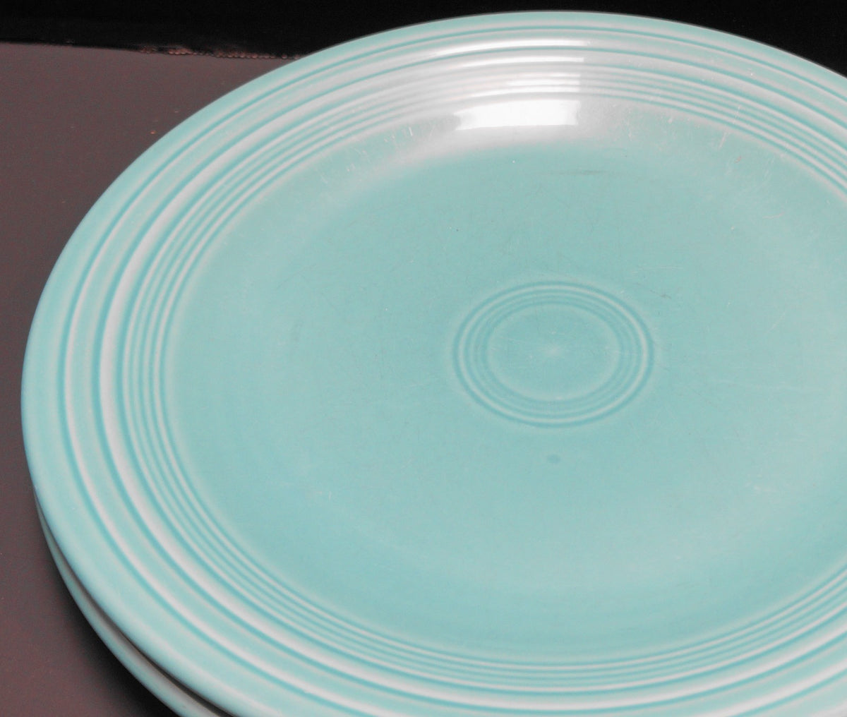 Homer Laughlin Fiesta Fiestaware Green Dinner Plates Pair Recent
