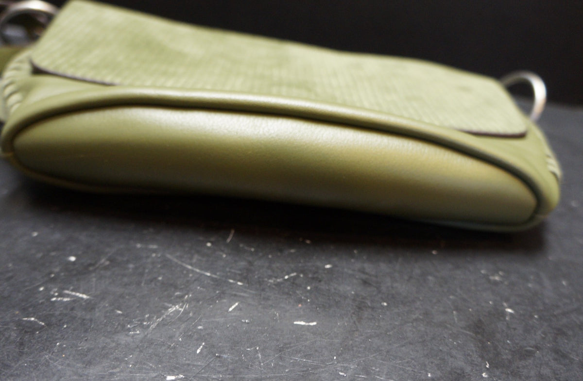 Treasure & Bond Avery Crossbody Purse Olive Green Leather