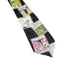 American Greetings Snowmen Around the World Stamps Silk Tie