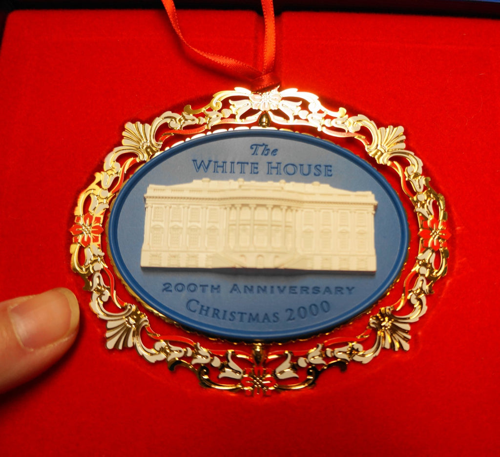 White House Historical Association Christmas Ornament 2000 200th Anniversary