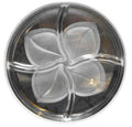 Cristal d'Arques Florence Crystal 9" Divided Relish Tray