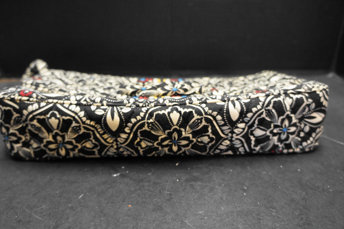 Vera Bradley Barcelona Knot Just A Clutch Black White