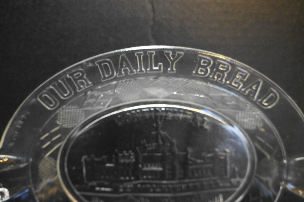 Atterbury Continental Centennial Bread Tray EAPG Pattern Glass