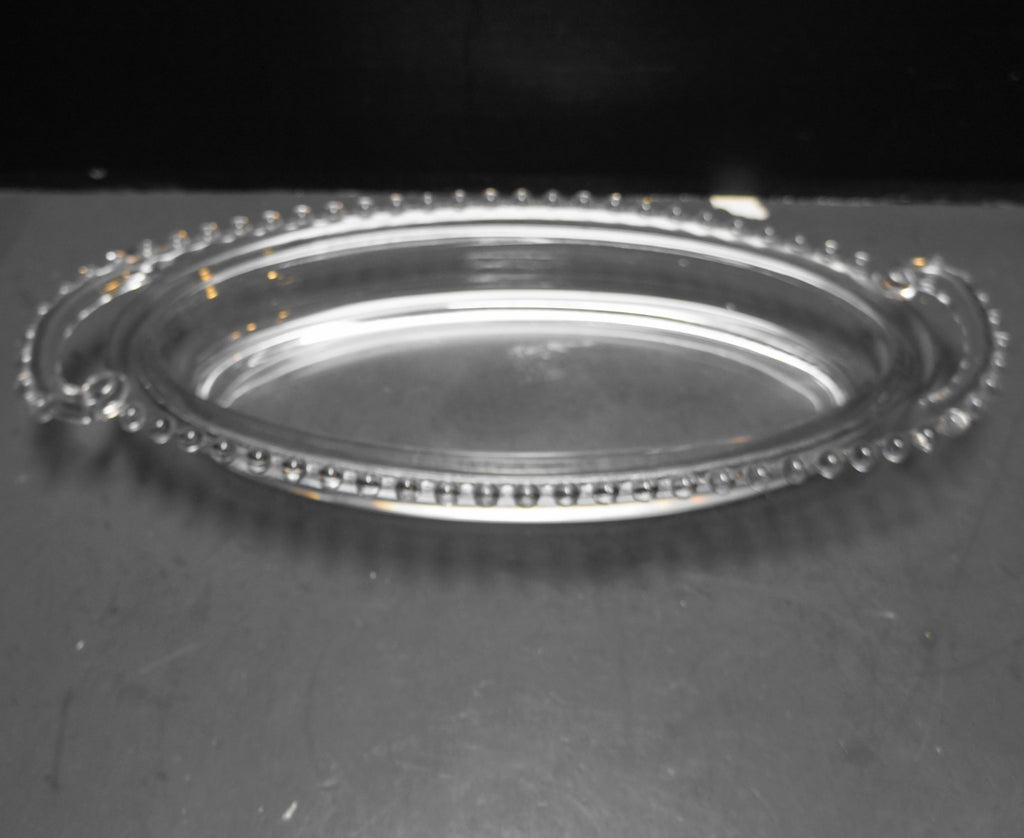 Imperial Candlewik 13" Oval Handled Celery Relish Dish
