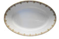 U.C. Limoges FB& CO France Roses Scrolls Border Large Oval Platter