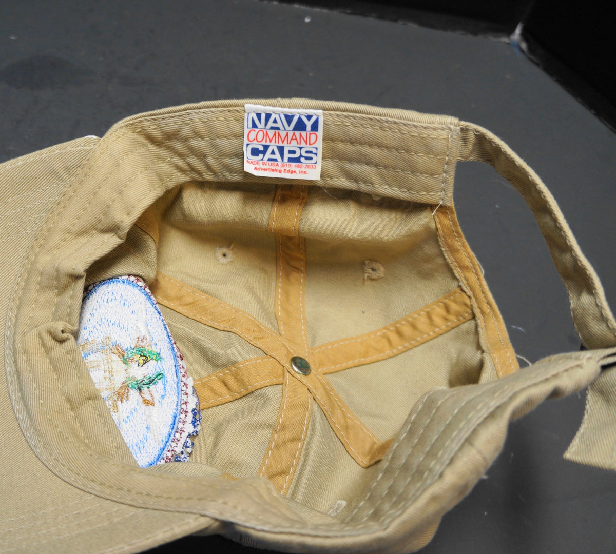 Reagan Library Air Force One Vintage Baseball Hat Navy Command Caps USA