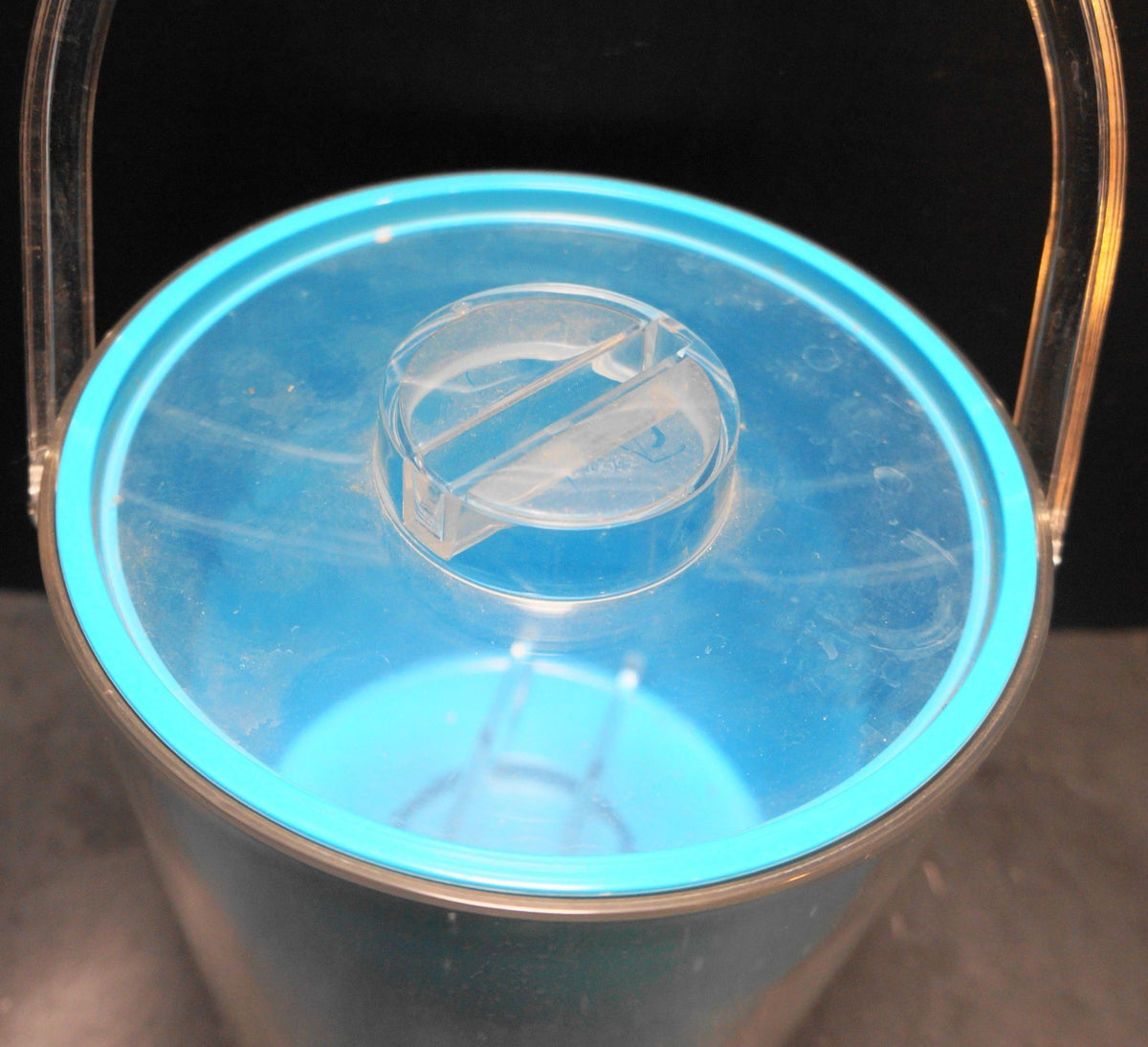 Martha Stewart Living Kmart Acrylic Ice Bucket Clear Blue