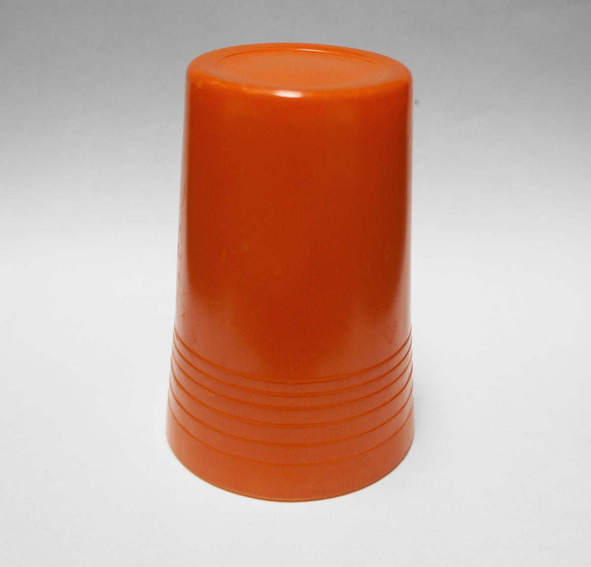 Anchor Hocking Rainbow Tangerine Orange Juice Tumbler