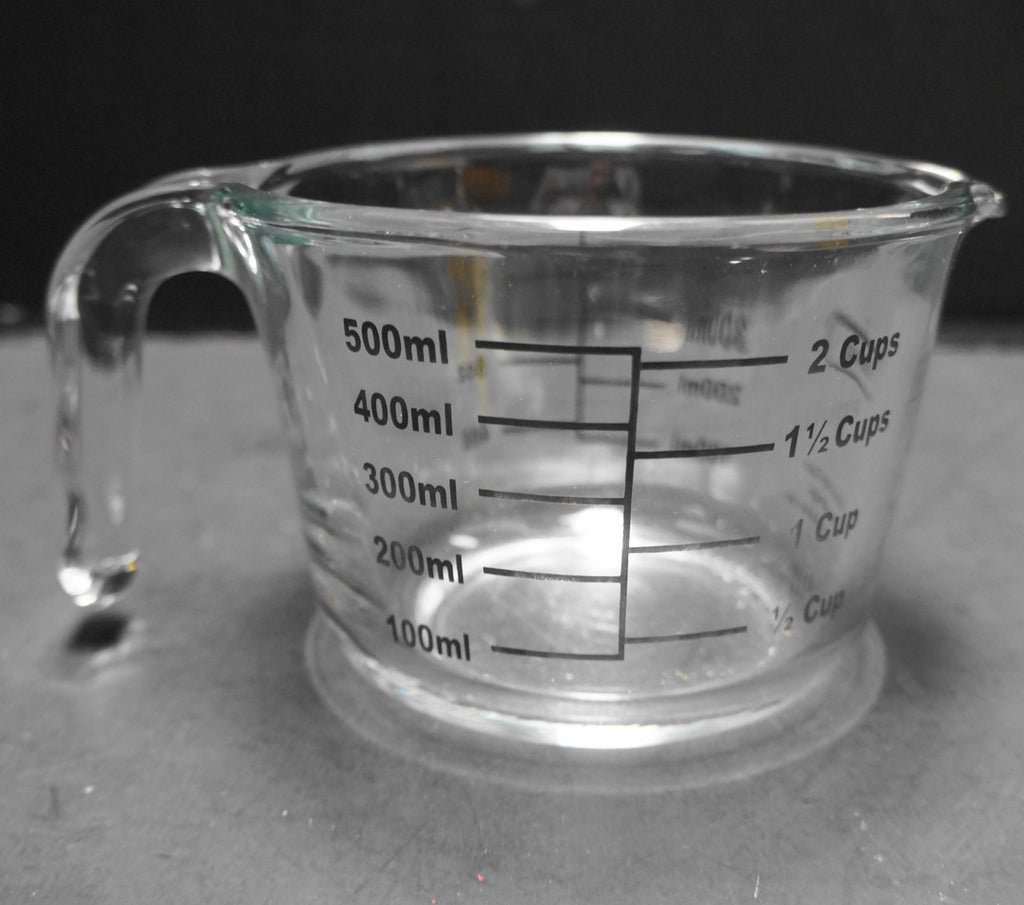 Farberware 2-Cup Borosilicate Glass Wet and Dry Measuring Cup