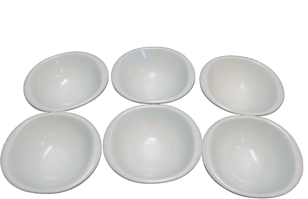 Boonton Ware Belle Pale Pastel Green Cereal Fruit Dessert Bowls Set of 6 1307-12
