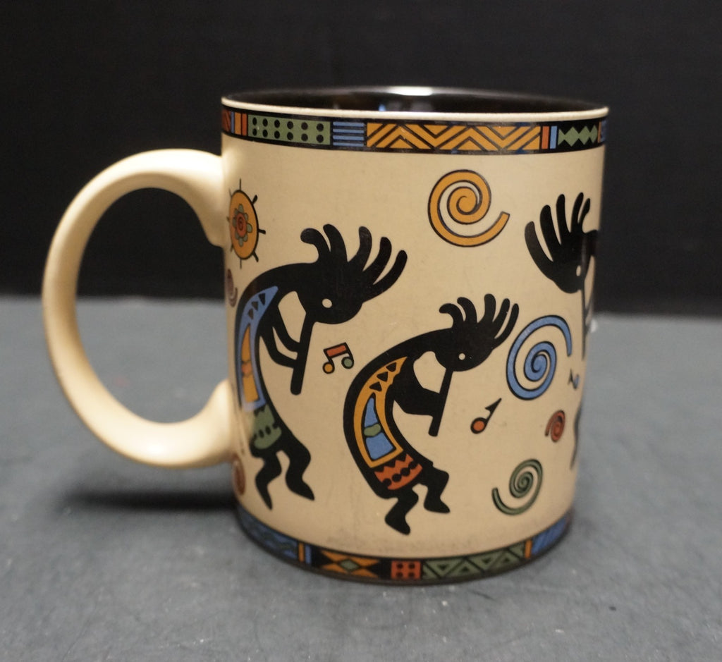 Puerto Rico Souvenir Mug Agiftcorp Taino Kokopelli Dancing Musicians