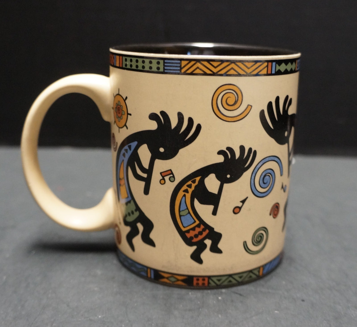 Puerto Rico Souvenir Mug Agiftcorp Taino Kokopelli Dancing Musicians