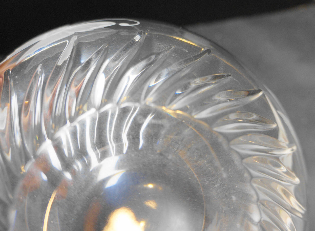 Lenox Crystal Butterfly Etch 9 IN Serving Bowl Giftware