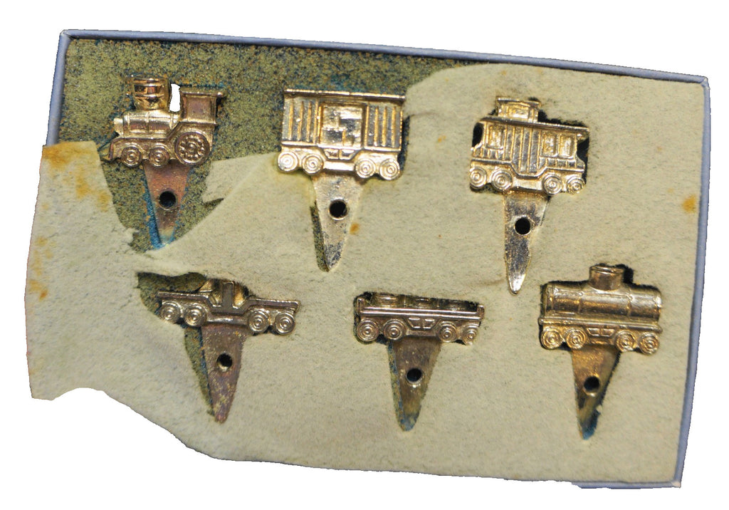Lunt Silversmiths C125P Train Candle Holders Set of 6