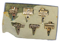 Lunt Silversmiths C125P Train Candle Holders Set of 6