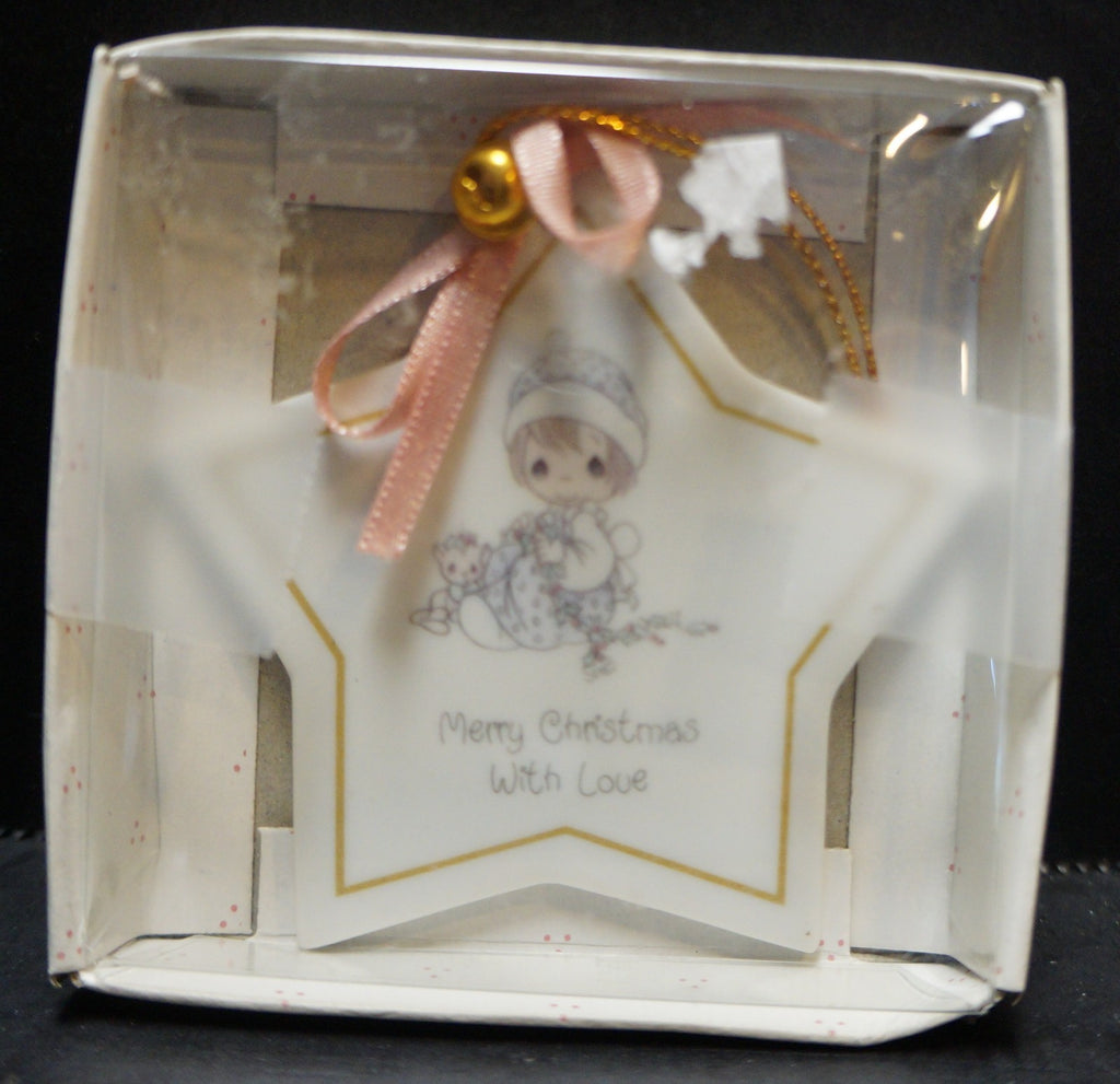 Precious Moments Merry Christmas With Love 1988 Star