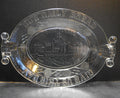 Atterbury Continental Centennial Bread Tray EAPG Pattern Glass