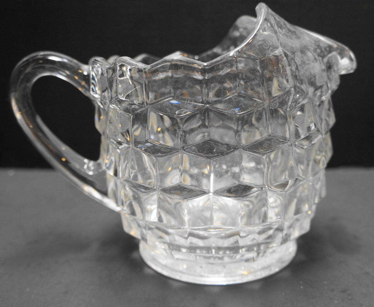 Fostoria American Ice Lip Jug 48 Oz