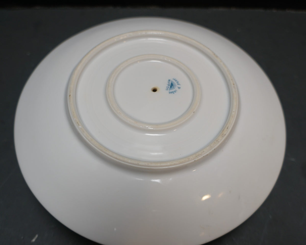 Nippon Rising Sun Two Tier Pedestal Bowl Plate Cracker Tea Party Server