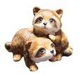 Homco Baby Raccoons Figurine Porcelain 1985 1454