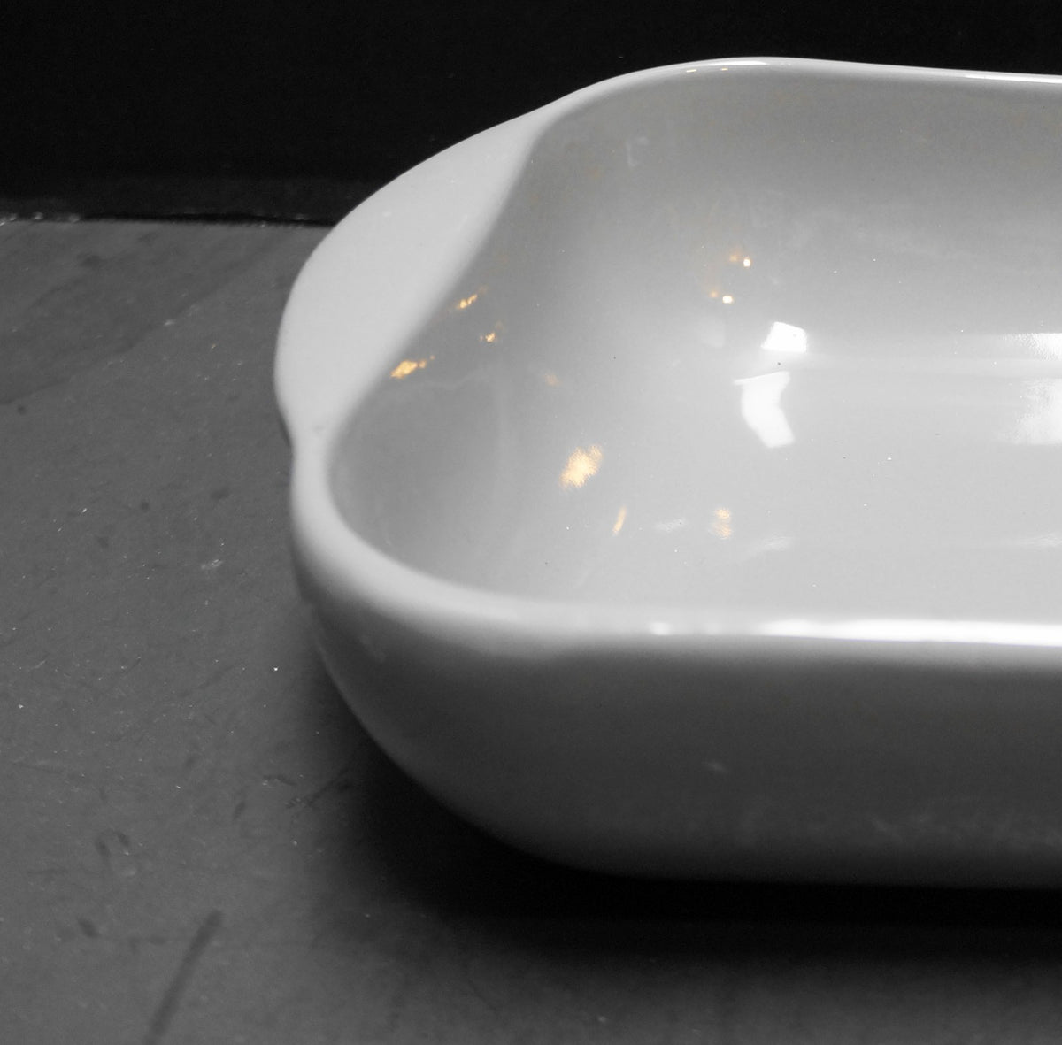 Villeroy & Boch Vivo Bakeware Gray Casserole Dish 9 x 7 Stoneware