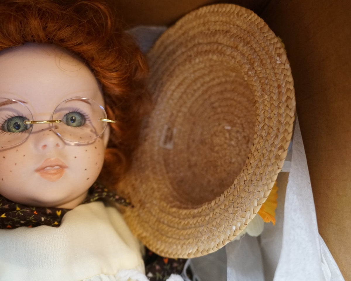 Anne of Green Gables Porcelain Artist Doll Vintage Tillie's Tinkerbell Dolls