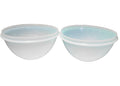 Tupperware Wonderlier Bowls Pair 234 Pale Blue Vintage Orlando No Lids