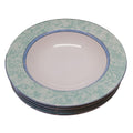 Johnson Brothers Blue Savanna Rimmed Soup Bowls Set of 4