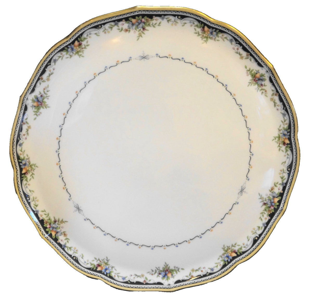 Mikasa Millefleur Cake Chop Plate Platter