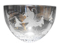 Lenox Crystal Butterfly Etch 9 IN Serving Bowl Giftware