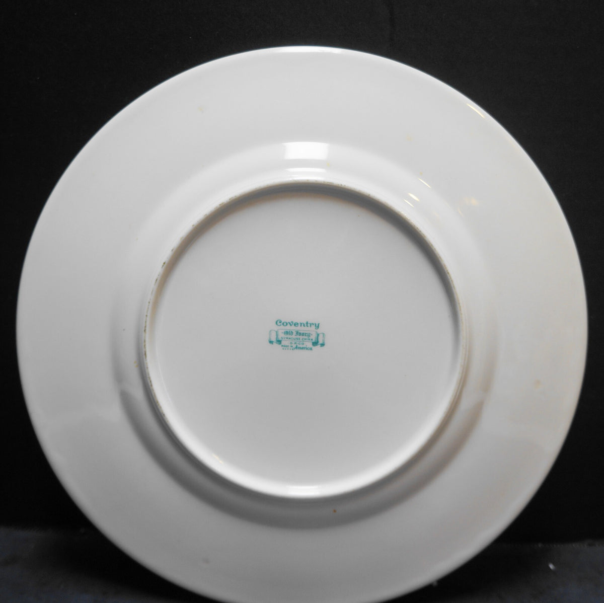 Syracuse Old Ivory Coventry Dinner Plate Used Vintage