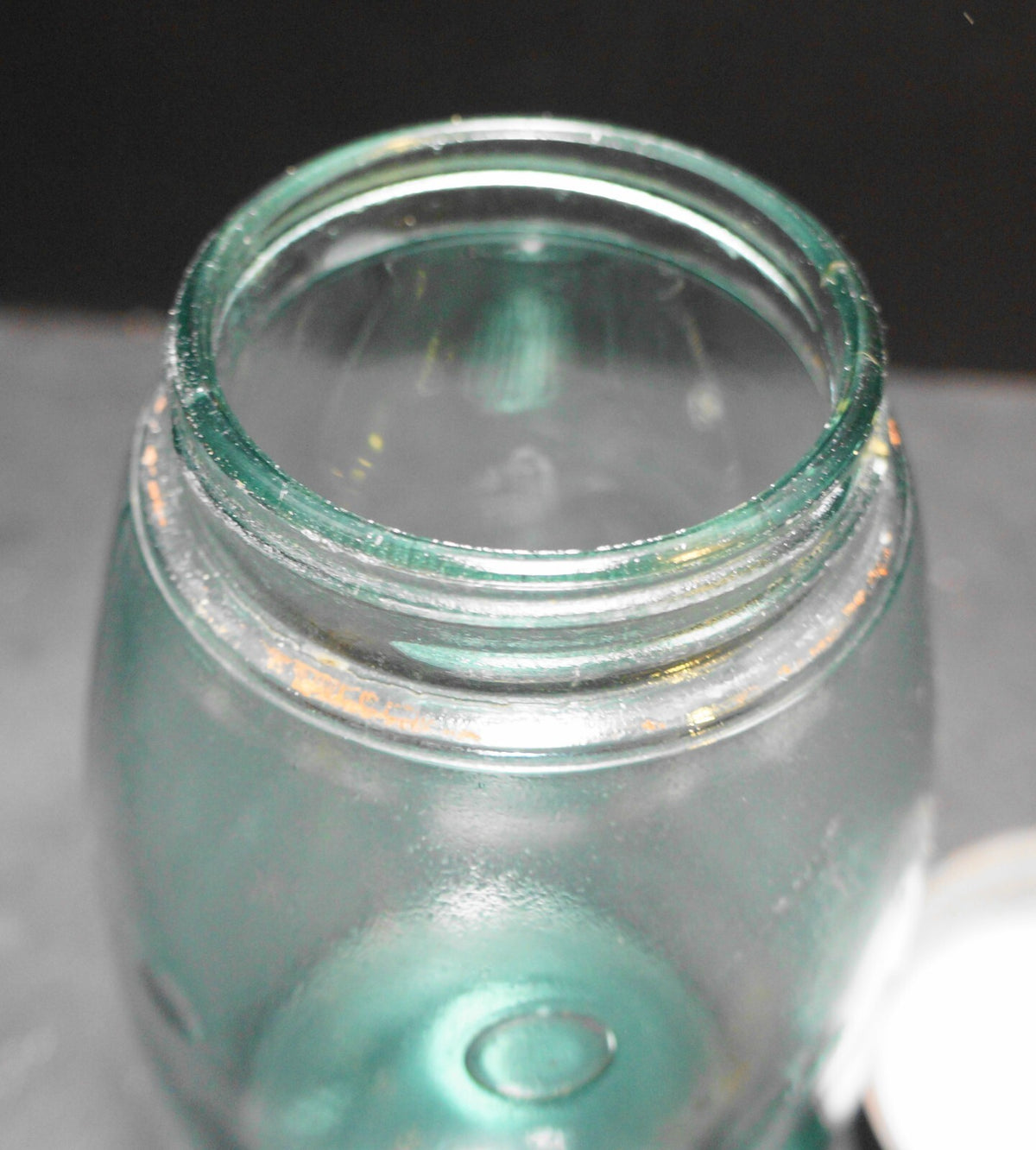 Ball Mason Slope Shoulder Zinc Lid Quart Jar 1910-1923