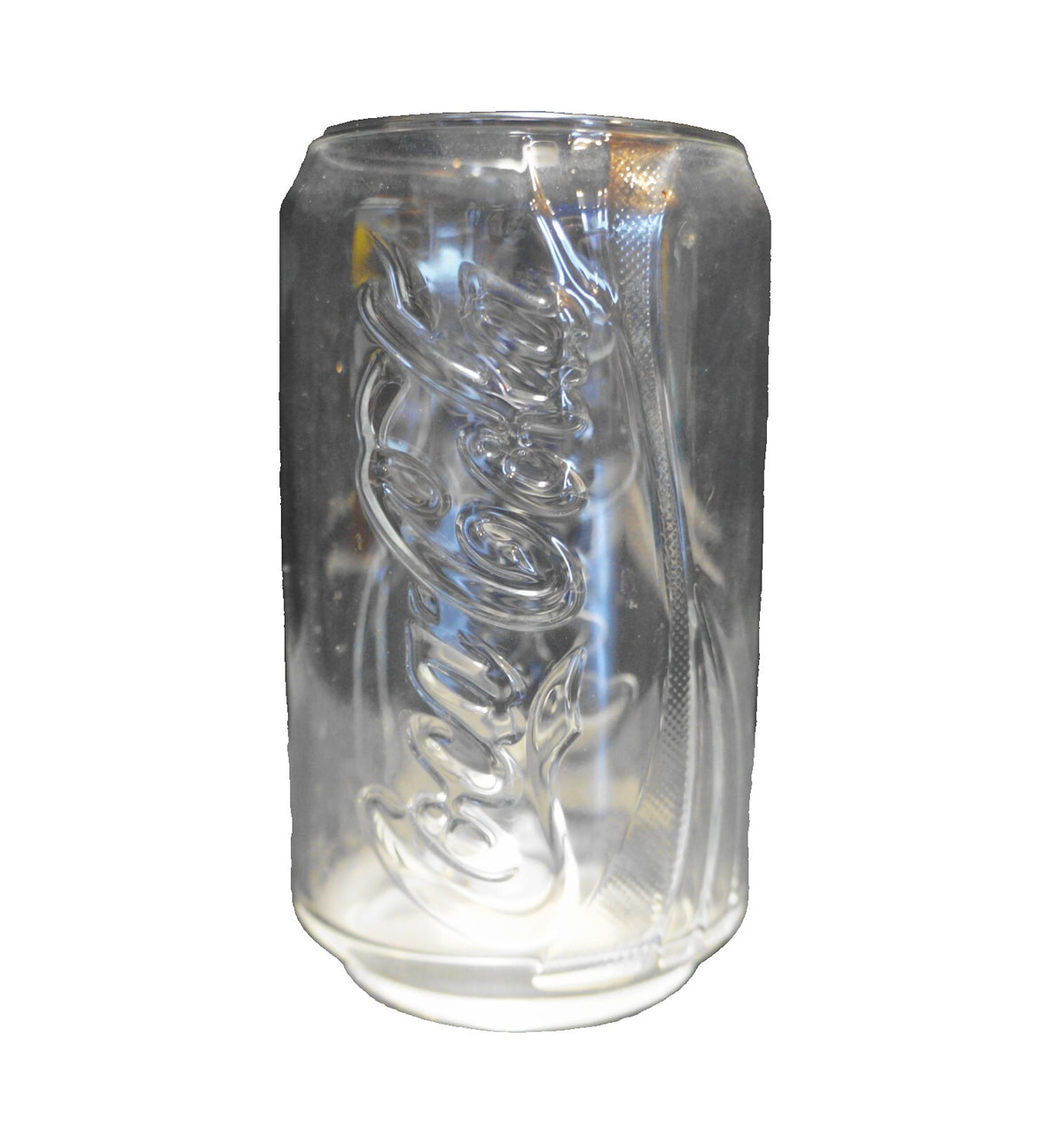 Coca Cola Clear Glass Can Shaped Tumbler Luminarc France